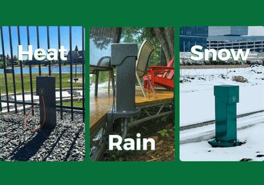 Pedoc power pedestals can withstand extreme outdoor conditions